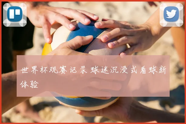 世界杯观赛记录 球迷沉浸式看球新体验